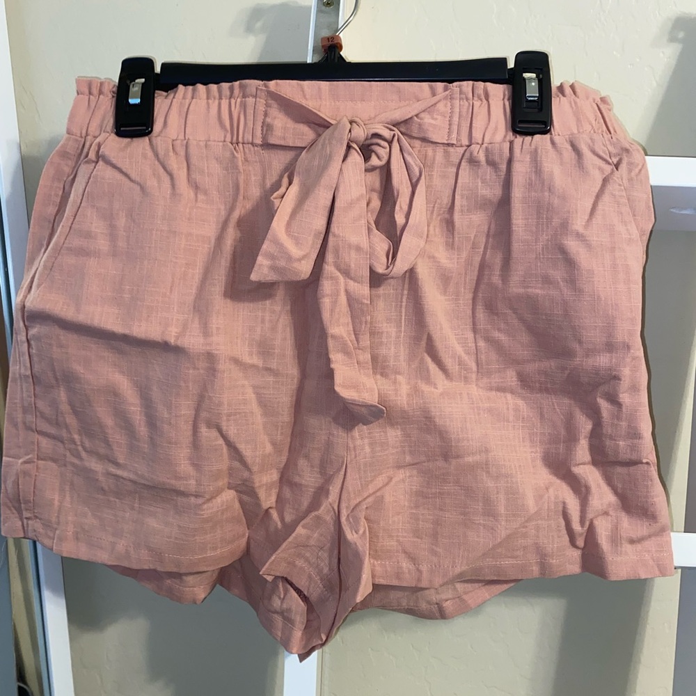 shein paper bag shorts, US size large